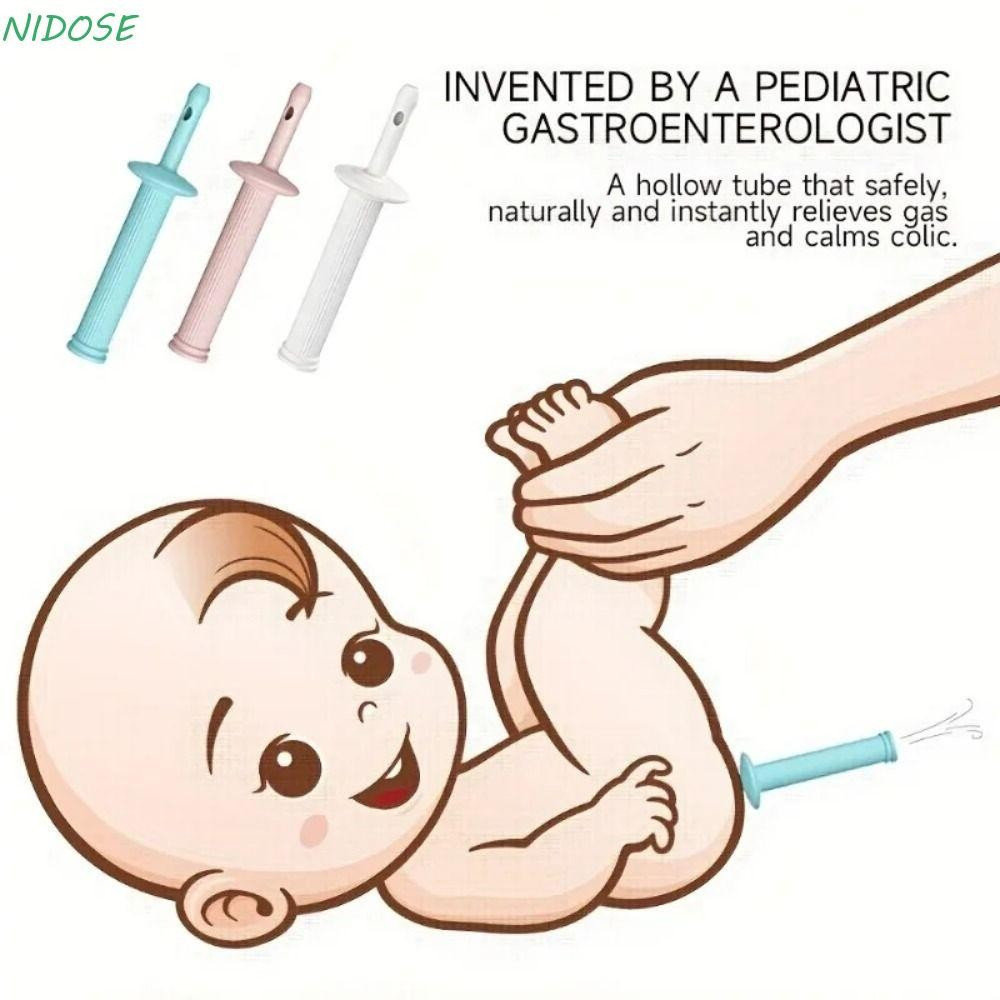 Haste De Escape Para Bebês NIDOSE , Alívio De Cólicas Anti-Flatulência , Bastão Sem BPA Gás