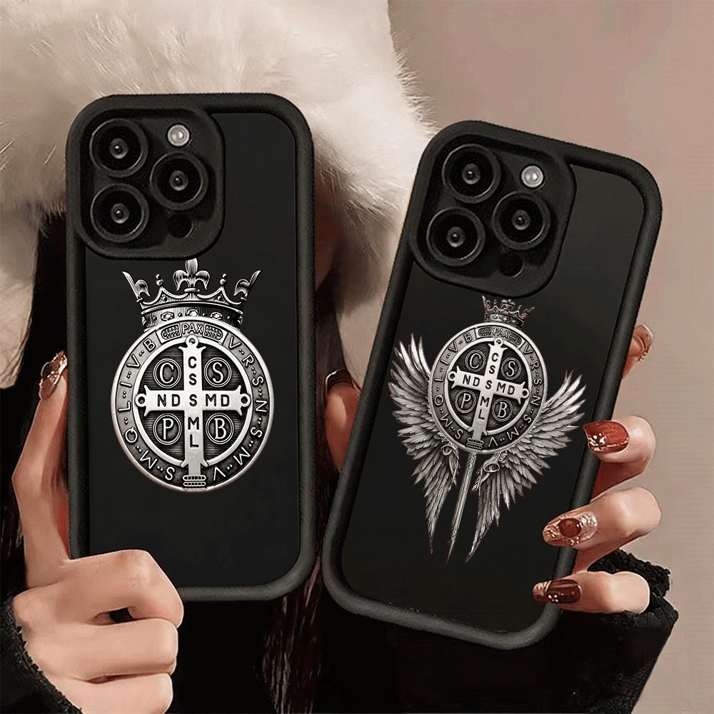 Capinha De Celular Silicone Anti-quedas Capa São Bento Para Motorola Moto E13 E14 Edge 50 Pro Fusion Ultra DL204