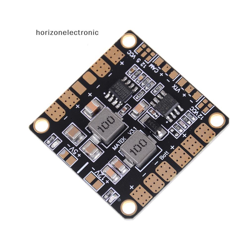 Placa De Distribuição De Energia Quadcopter Power Hub PDB Com BEC 5V E 12V Para FPV
