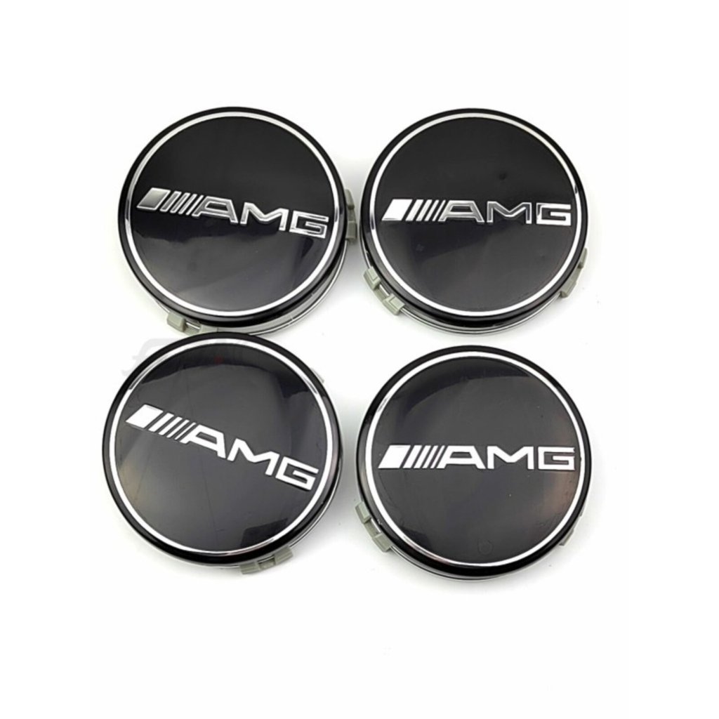 Novo produto adequado para calotas de roda Mercedes-Benz AMG, calotas centrais de roda BENZ, logotipo AMG, emblema de mo