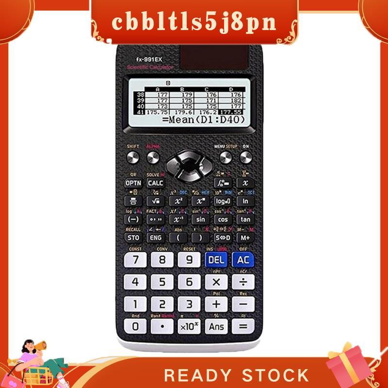 Calculadora Científica cbbltls5j8pn-991EX Para Alunos E Professores Da Escola Com 552 Funções A