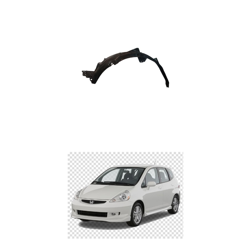 Para-barro dianteiro esquerdo Honda fit 2014 a 2017