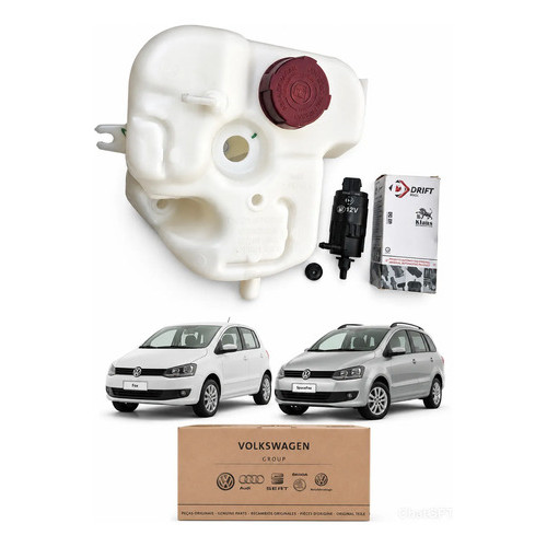Reservatório Partida Frio Original Volkswagen Com Tampa e Motor Eletrobomba Fox Spacefox 2010/...