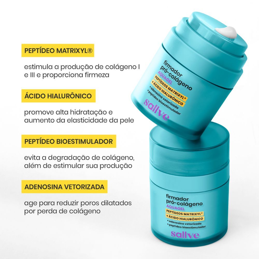 Firmador Pró Colágeno Sallve Aquagel 30g