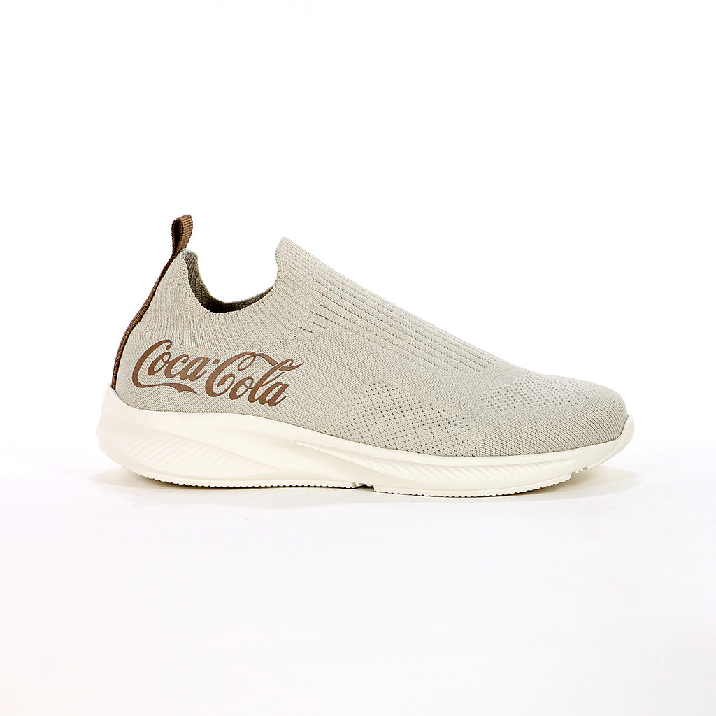 Tênis Coca Cola Nomad Bege - Feminino