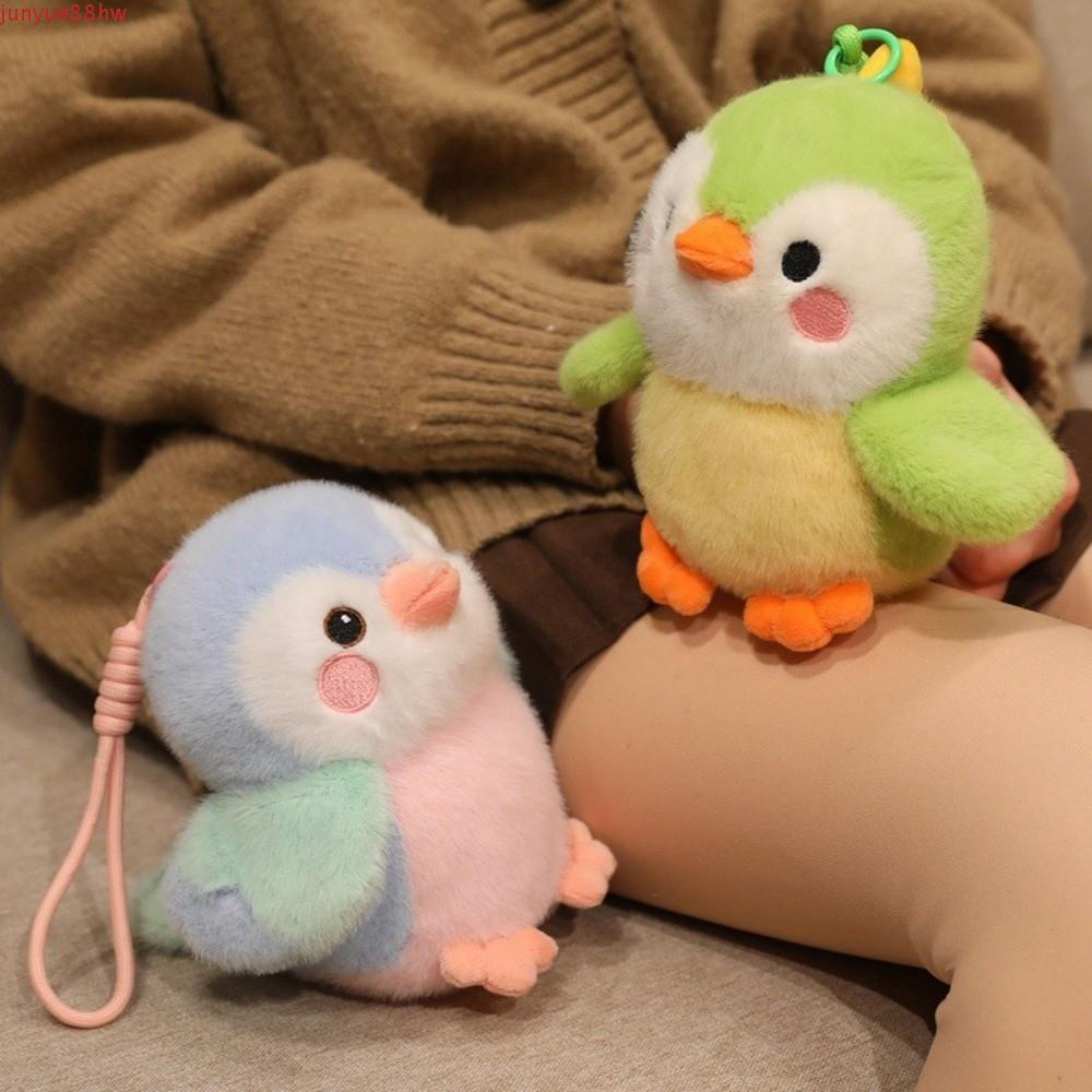 JUNYUE Chaveiro De Pássaro De Pelúcia , Boneca Pendente De Papagaio Realista Colorida , Pingente De Simulação De Desenho