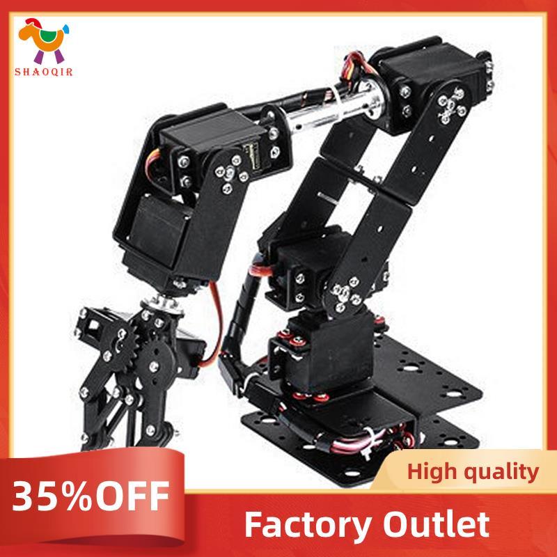 6DOF Robô Mecânico Braço Braçadeira Garra Kit DOF Manipulador De Grau Industrial Para Robótica