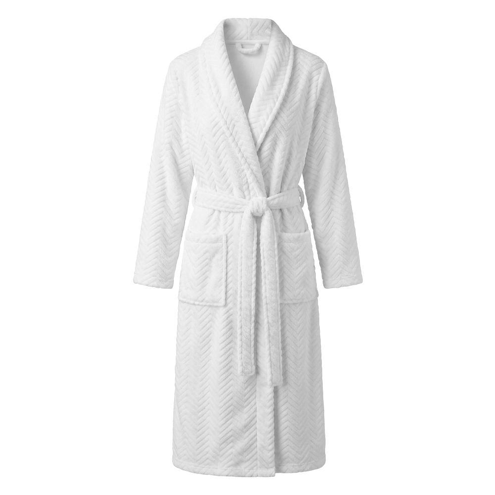 Roupão Feminino Microfibra Branco G Cloud Macio - Wolff