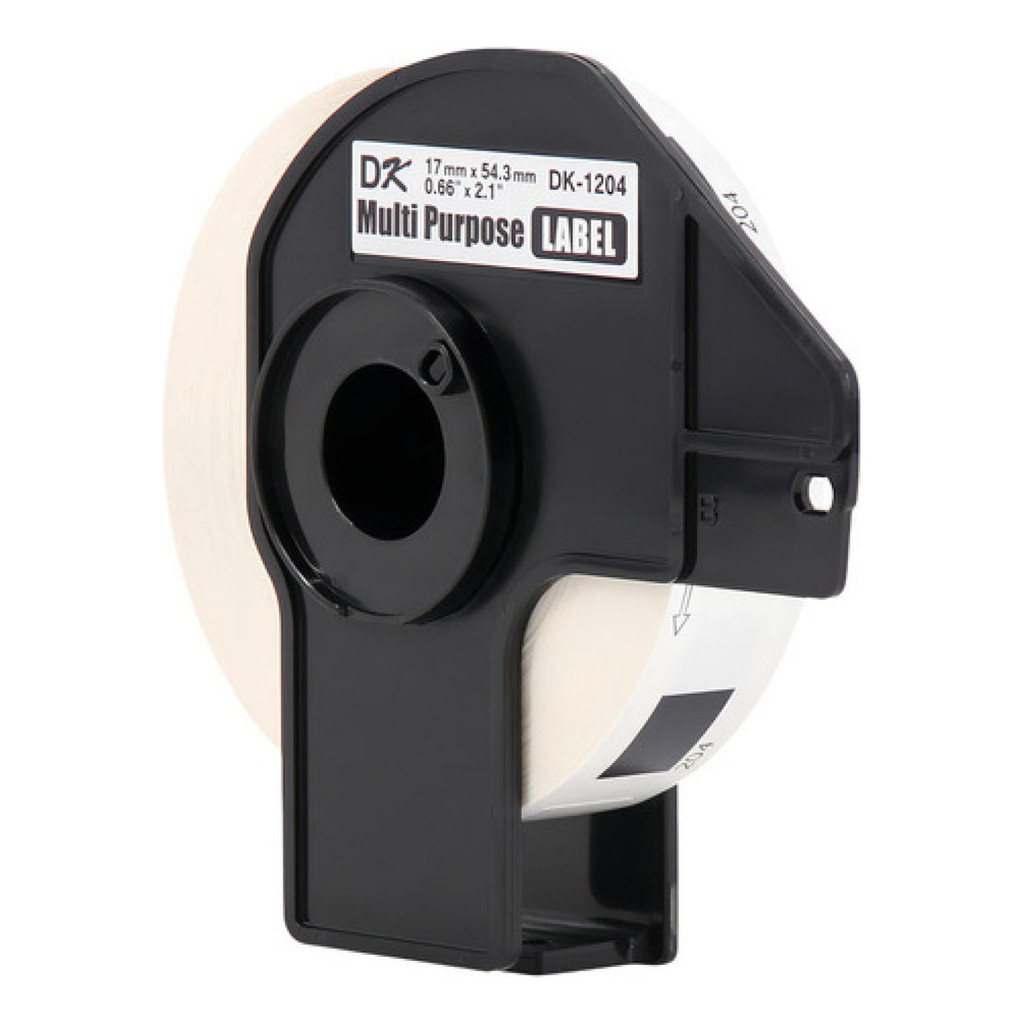Etiqueta Brother DK-1204 17x54mm c/Suporte | 1/2/3/4un | Organiza Endereços e Envios