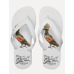 Chinelo Reserva Masculino Woodpecker Camp Branco
