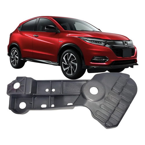 Suporte Frontal Da Grade Radiador Hr-v 2019 A 2021 Direito Preto Fosco