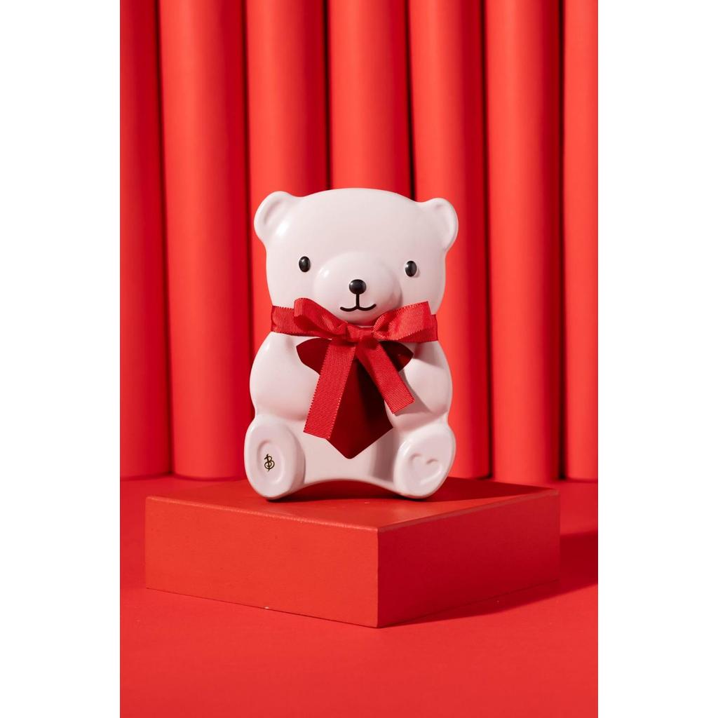 Lata Urso Coração Vermelho Presente Dia dos Namorados Biscoitê