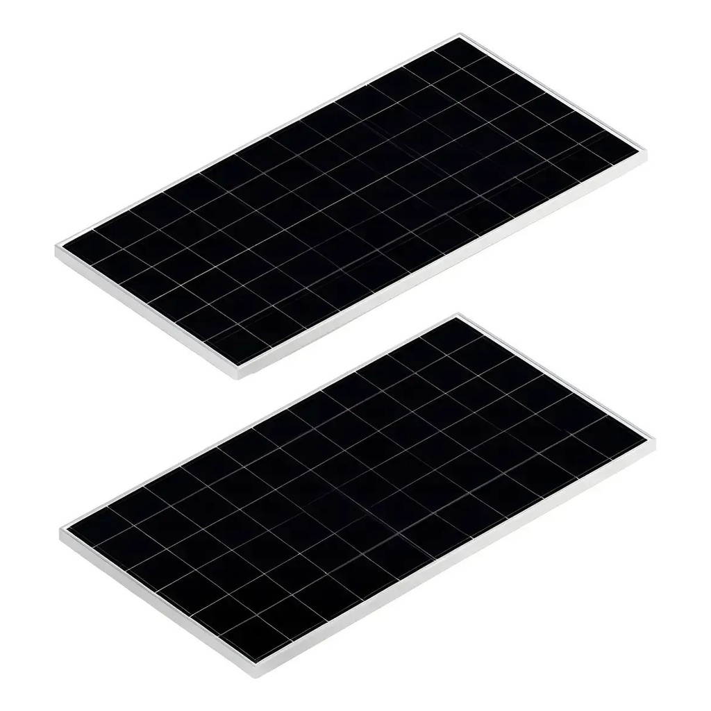 Kit 2 Placa Solar Osda 155w 36 Celulas Mono Duas Unidades offgrid painel solar inversor solar