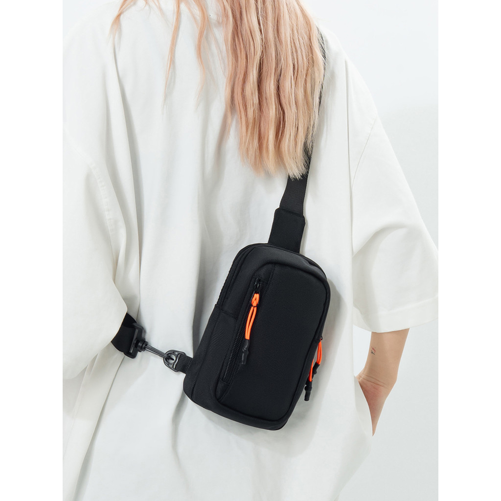 Esportes ao ar livre saco do telefone móvel das mulheres dos homens lazer esportes mochila moda simples ombro saco do me