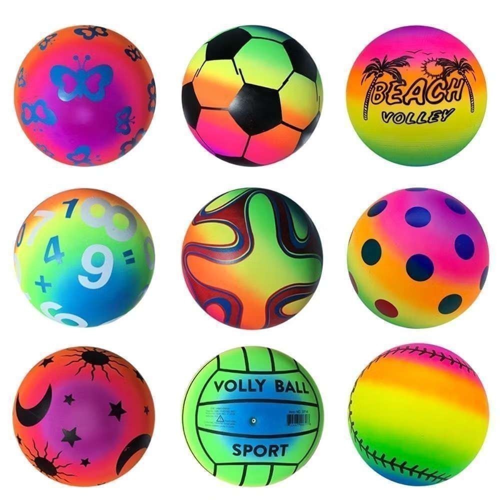 Kit 5/10/20 Bolas Coloridas Neon | Brinquedos para Crianças e Praia Decoração de Festa Festa Aniversário