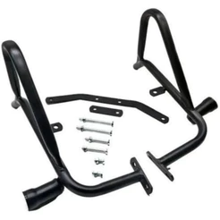 PROTETOR DE CARENAGEM FAZER E FACTOR 150 COM SLIDER PRETO AURORENSE