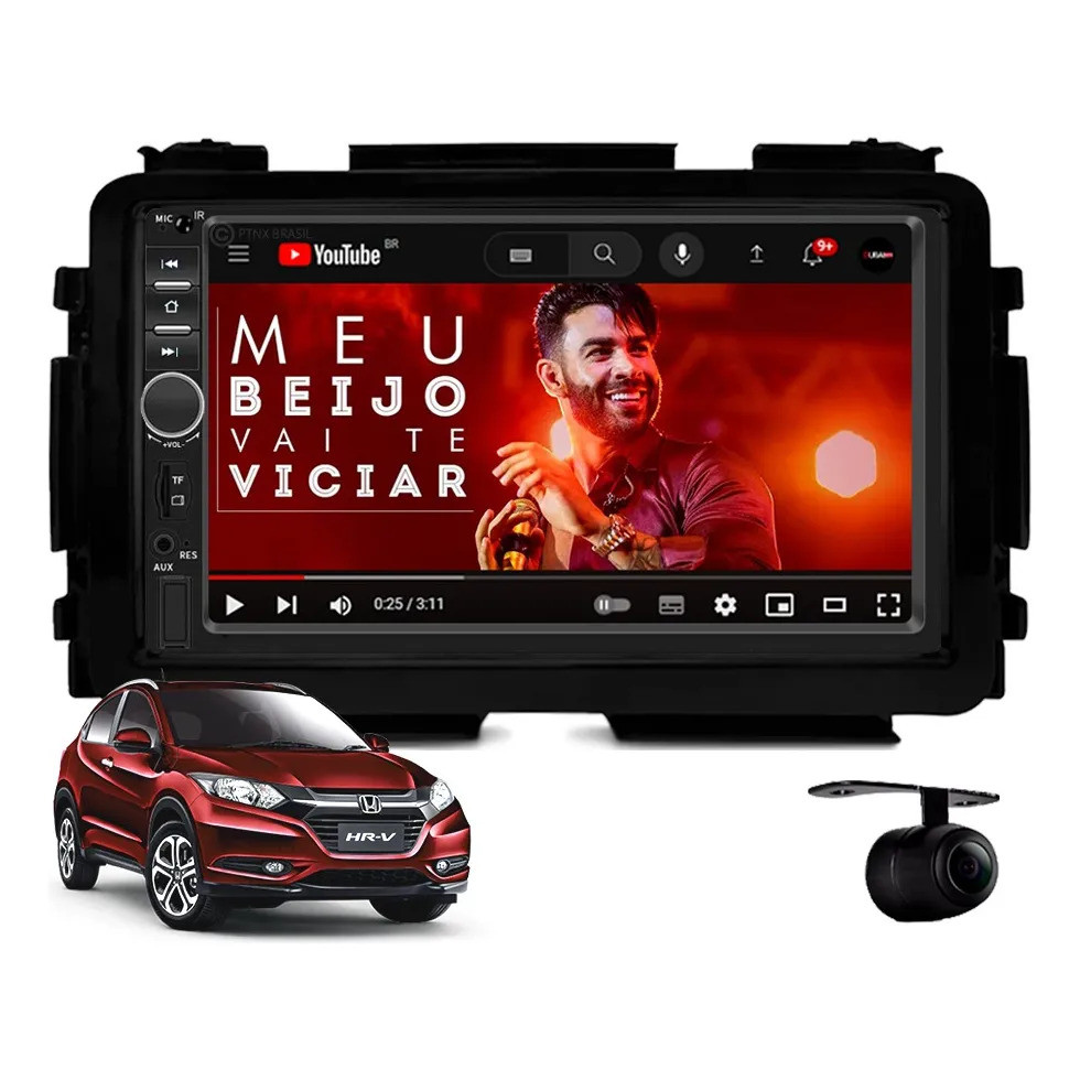 Central Multimídia Honda Hrv 2015 À 2018