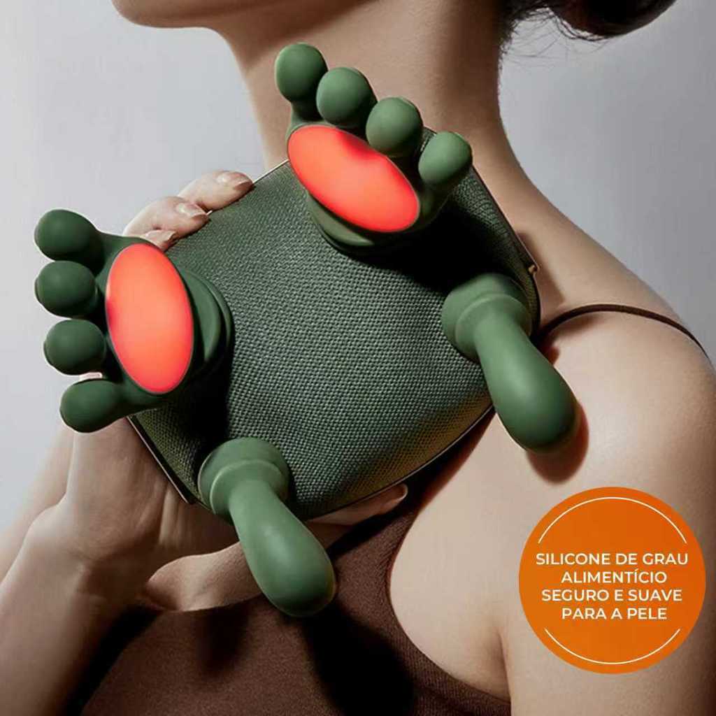 Massageador Ergonômico de 8 Pontos para Pescoço e Ombros, Alívio Profundo Portátil — imagem 2 de 2