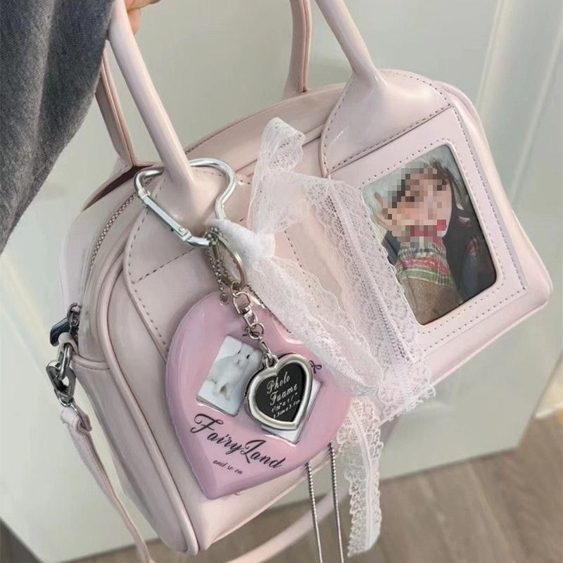 Bolsa Ita Bag Mini Feminina Crossbody Pequena Capacidade para Alimentos e Cartões Kpop Design Nicho Boston — imagem 2 de 2