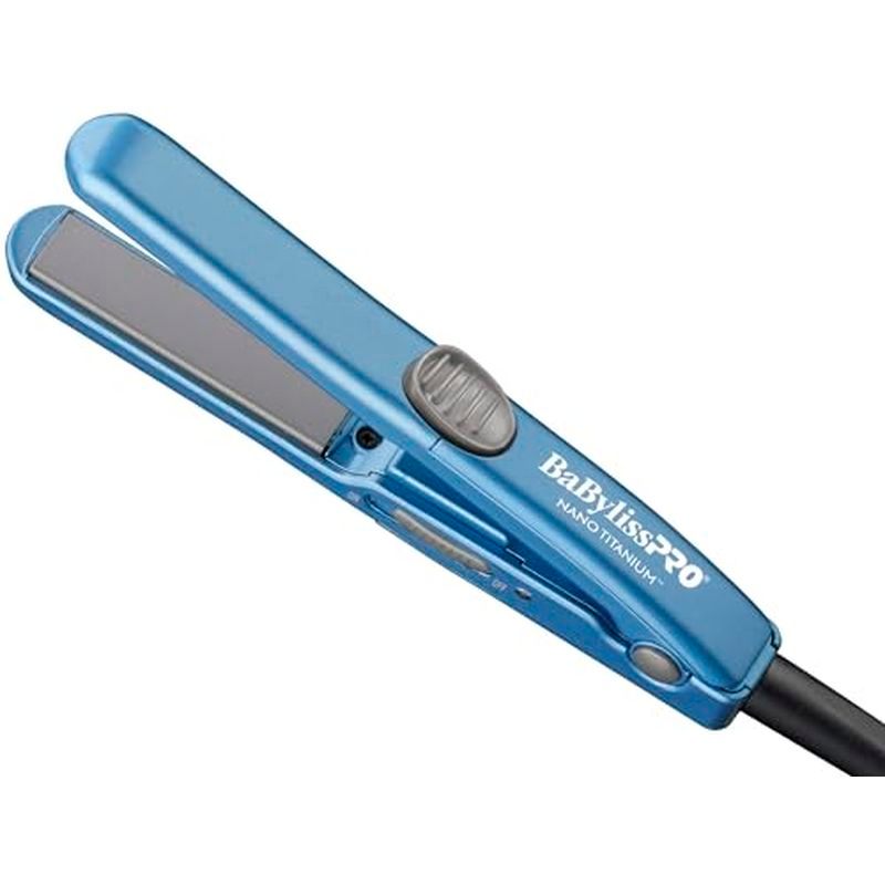 Ferro Todo O Alisador De Cabelo Liso Para Viagem , Mini BaBylissPRO & amp ; Tipos , Titânio 0.5 " Toque Perfeito Nano