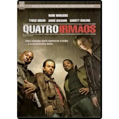 Dvd Quatro Irmãos - Mark Wahlberg Tyrese Gibson - Lacrado