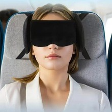 Travesseiro de Viagem Avião Apoio de Cabeça Espuma de Memória Protetor Cervical Portátil Importado