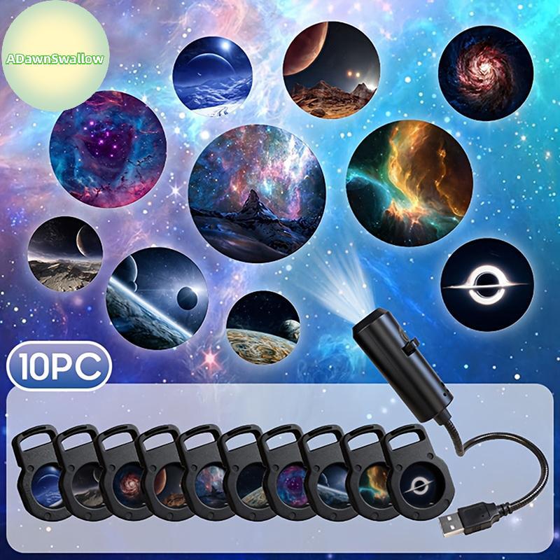 Projetor ADS LED Galaxy Light Com 1 Fonte De Luz E 10 Imagens Intercambiáveis Para Home Theater BR