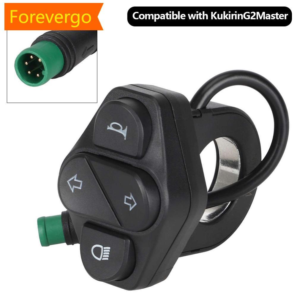 forevergo Interruptor De Sinal De Mudança De 5 Pinos Botão Mestre Do Farol Com Buzina Controle Indicador Esquerdo Direit