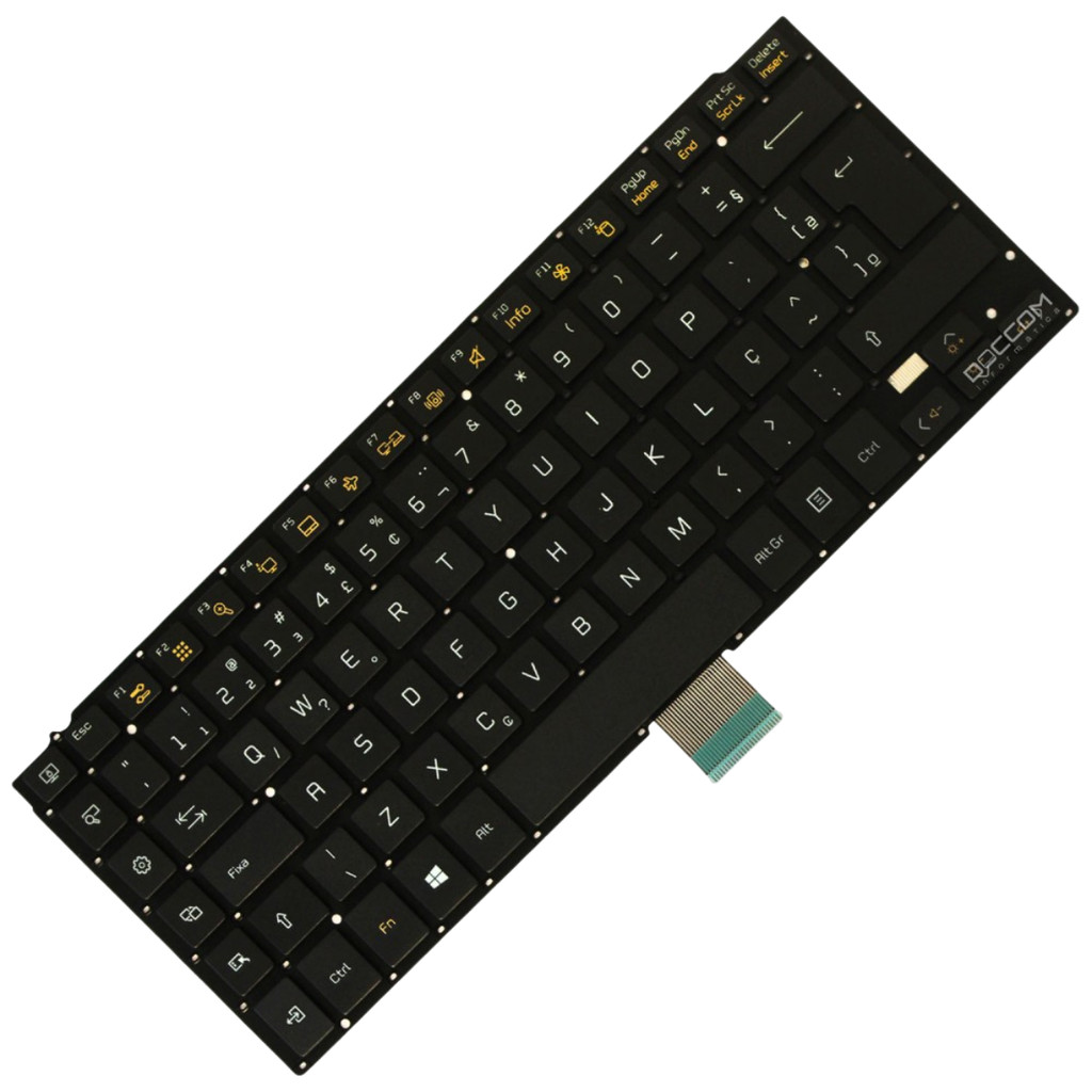 Teclado Para Notebook Compativel Com U460 Sg59100 Preto