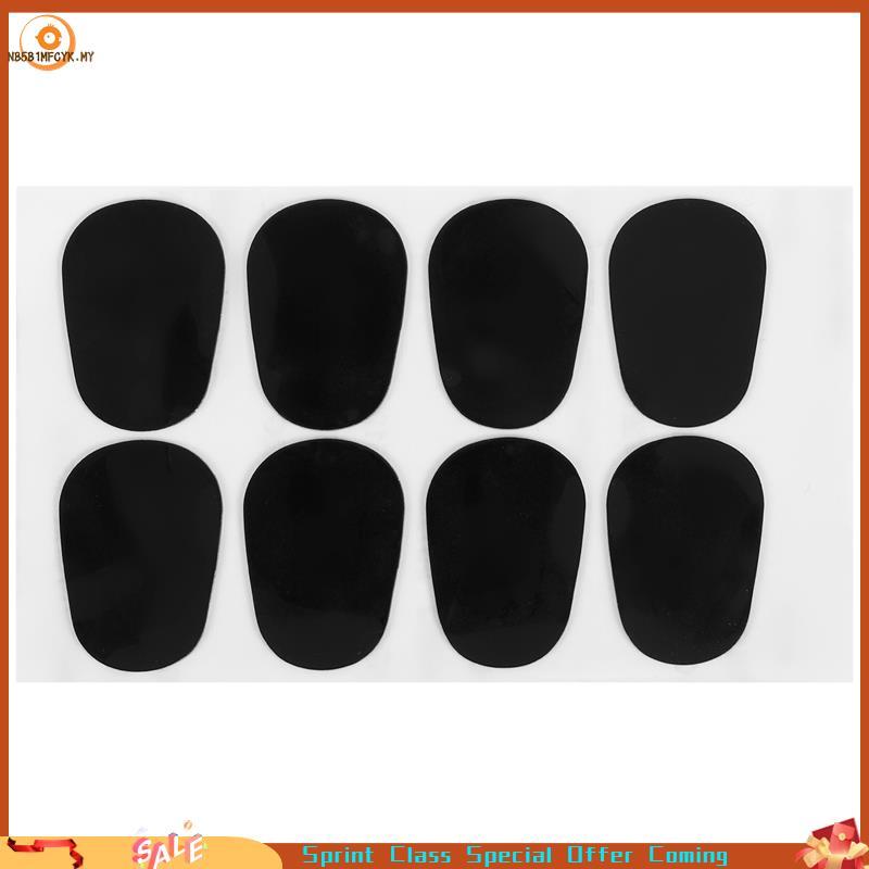 [Best-seller] 8 Peças Almofadas De Boquilha De 0.3 Mm Para Saxofone Alto Sax Tenor Preto