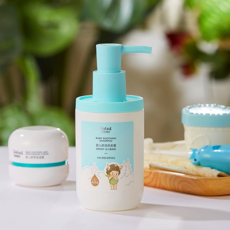 Genuíno Dolly Elf bebê Shampoo Gel de banho crianças pequenas cuidados de lavagem dois-em-um bebê hidratante mãe bebê
