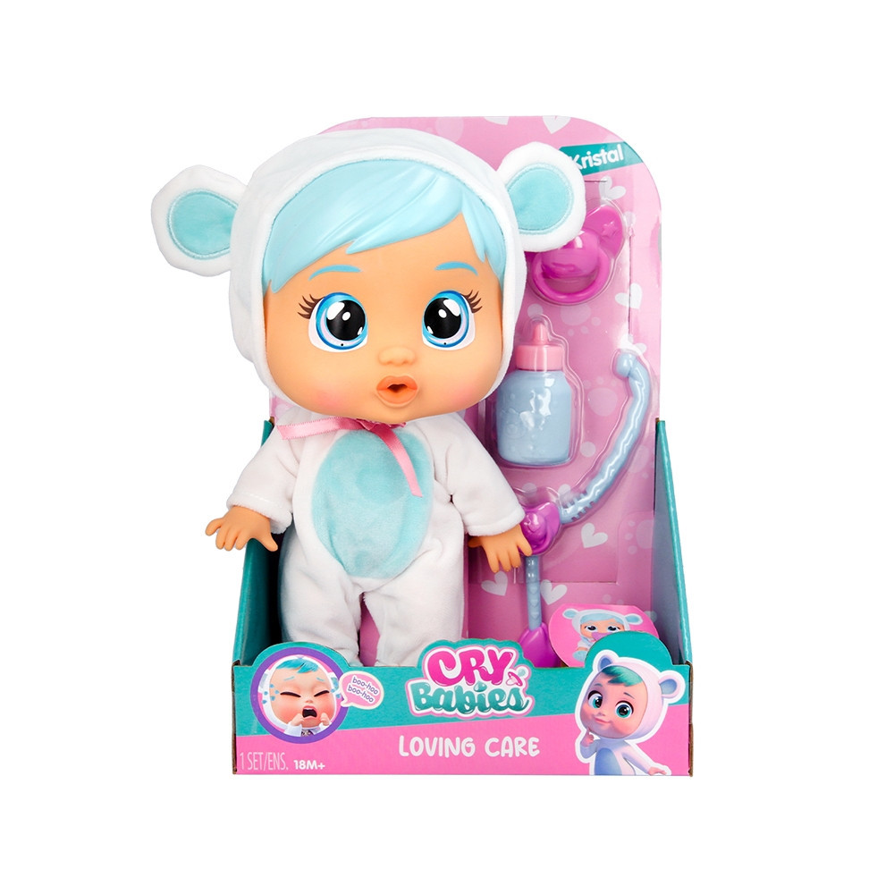 Boneca Cry Babies Loving Care Kristal Multikids - BR2618