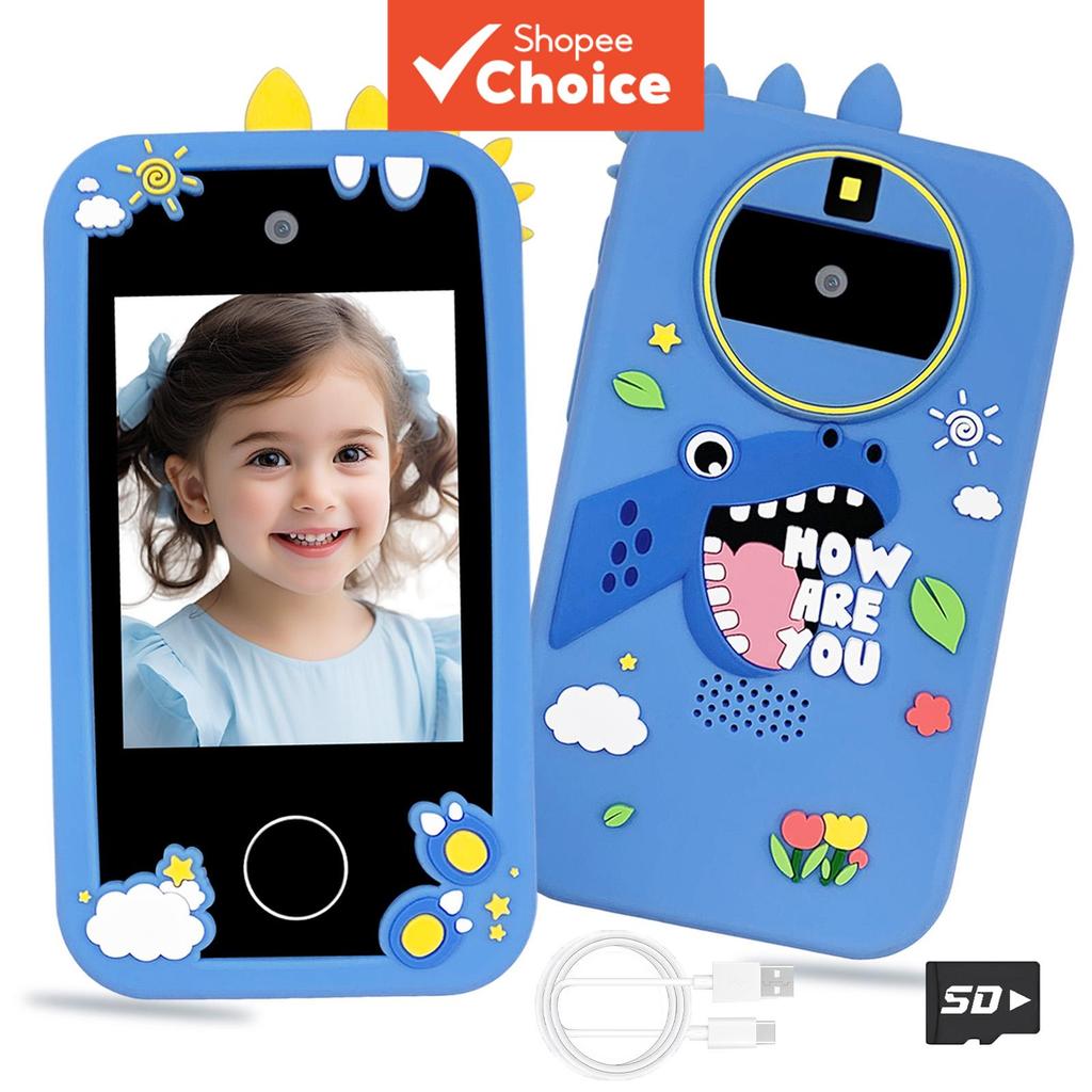 Smartphone de Brinquedo Infantil com Tela de Toque 2,8 Polegadas, Controle Parental, Brinquedo Educativo, Presente de