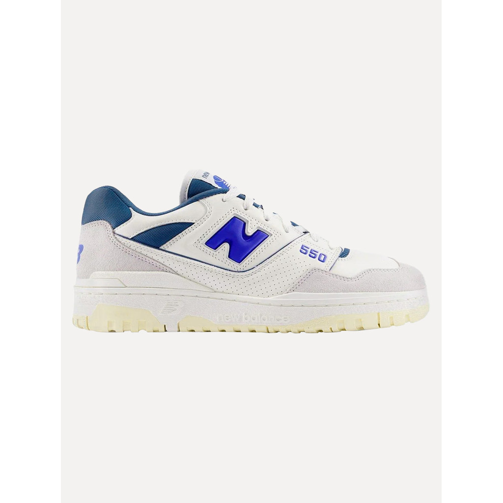 Tênis New Balance Masculino Casual 550 Blue Cáqui Claro