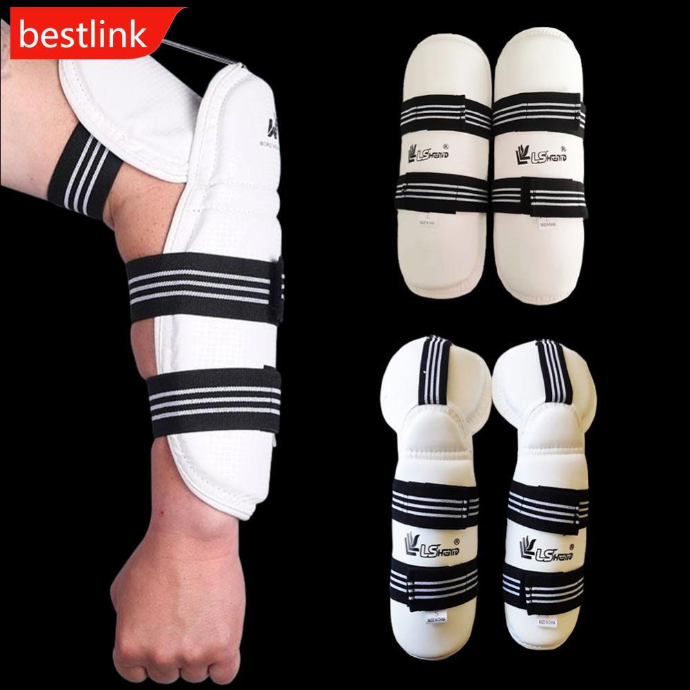 BESTLINK Taekwondo Braço Perna Conjunto De Proteção Adulto Grosso Karate Boxe Sanda Artes Marciais Treinamento Esportes
