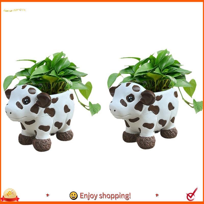 Ypdchuanhai0 Vaso De Flores De Vaca Interior Planta Ponto Mesa Resina Sala De Jantar Gabinete Decoração De Casa Presente