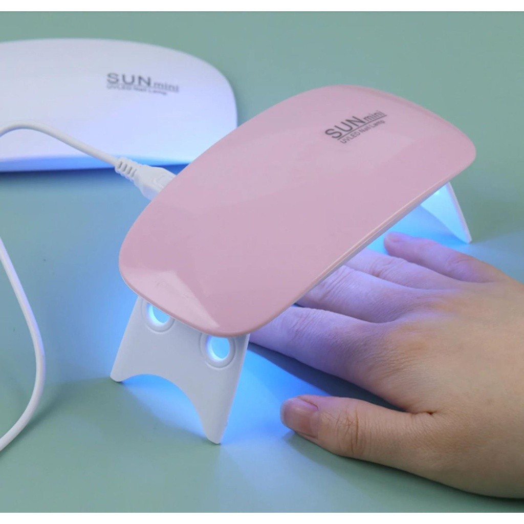 Cabine UV LED Sun Mini 6W Portátil | Forninho Secador de Unha Gel Esmaltação Rápida