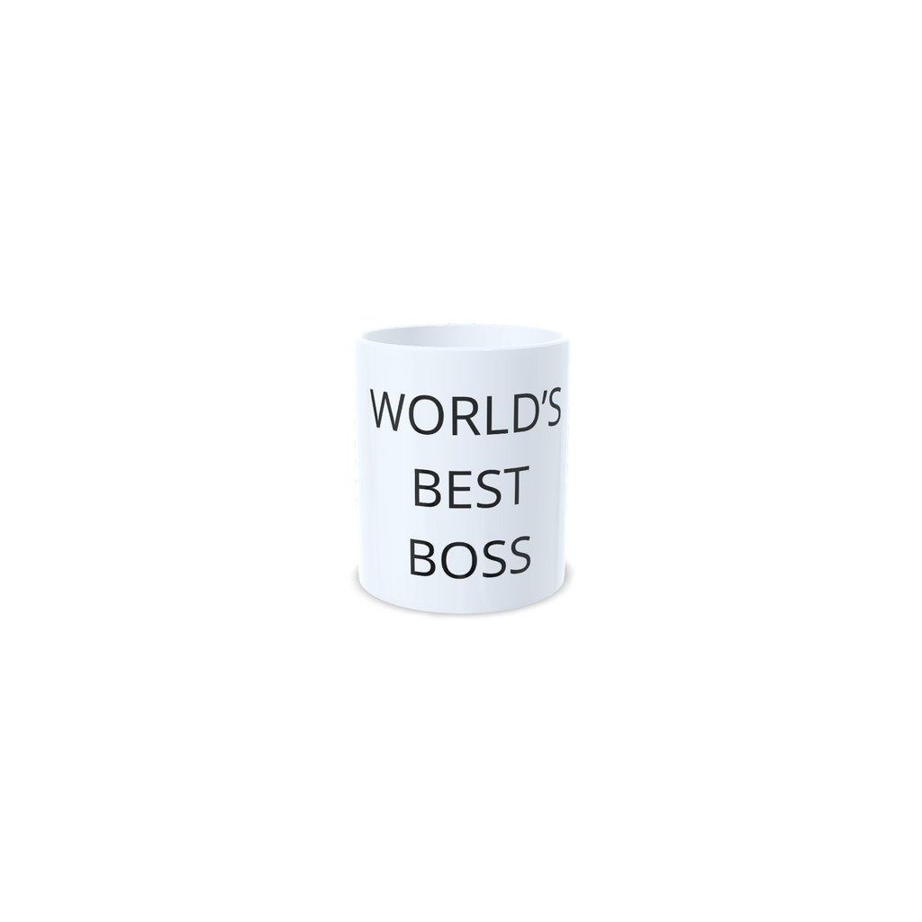 Caneca xícara de cerâmica porcelana série The Office World´s Best Boss Dunder Mifflin Michael Scott para presente
