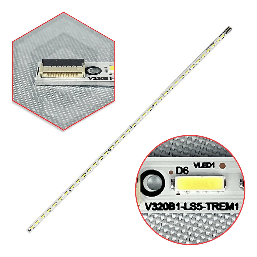 Barra De Led Panasonic Para Tc-l32xm6b Ver: V320b1-ls5-trem1