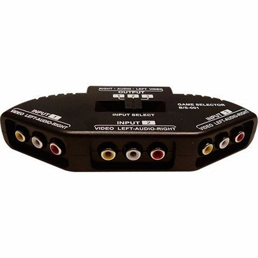 Chave Seletora Para TV Dezcomp Com Cabo 3RCA - 3 entradas 1 saída - UP LED