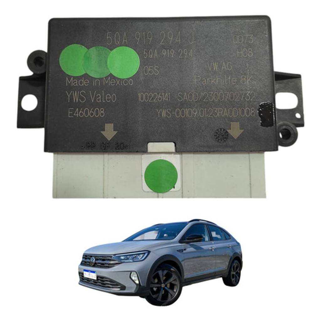 Modulo Sensor Estacionamento Vw Nivus Highline 1.0 Tsi 2023 Volkswagen