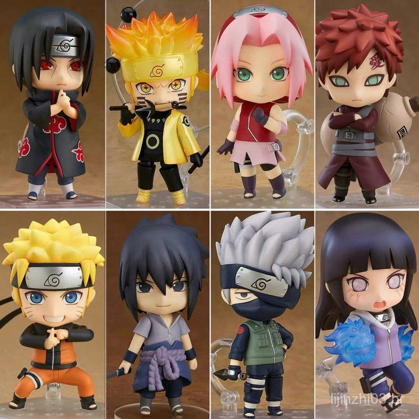 Figura Nendoroid Naruto Shippuden 10 cm Varias Modelos Brinquedo Boneco Action Figure Pronta entrega DMMZ