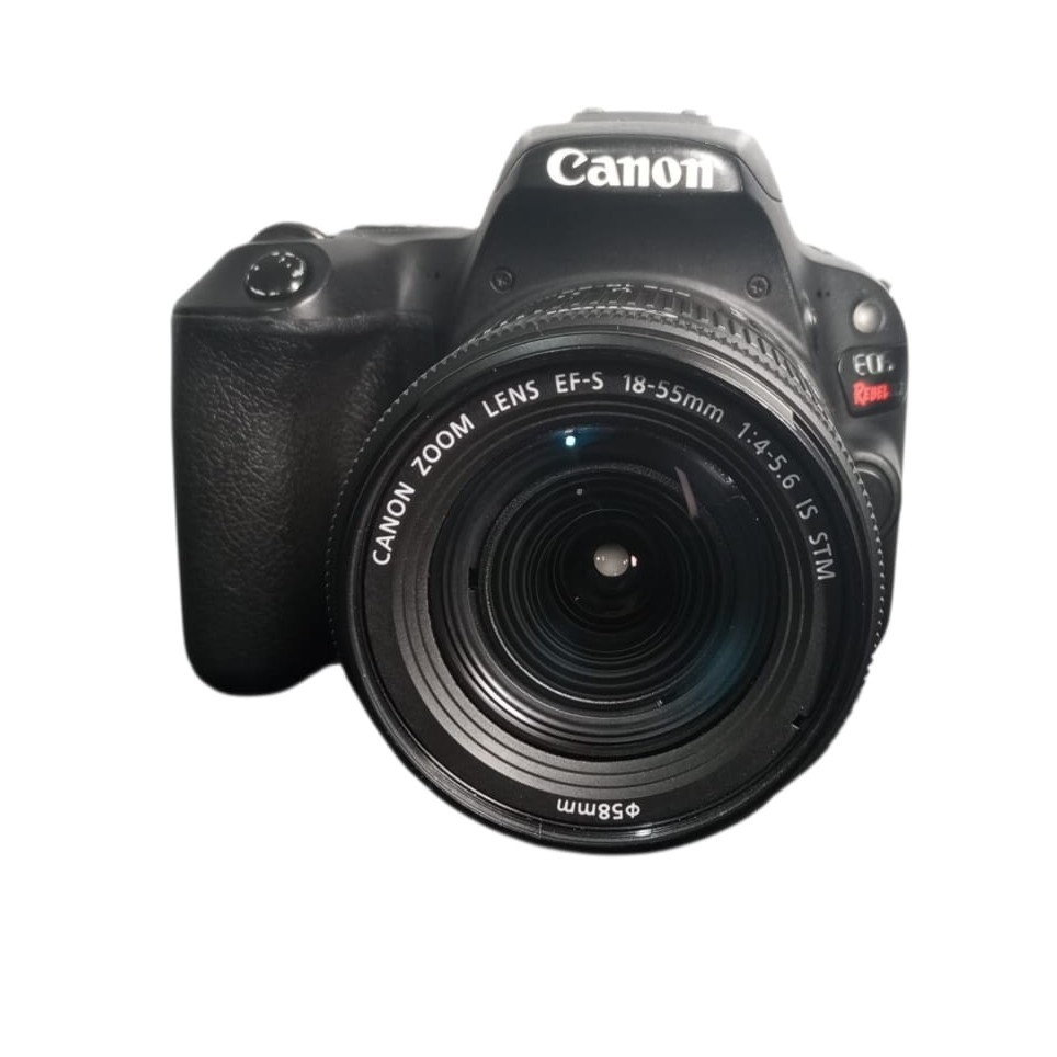 Câmera Canon Sl2 Kit Completo. 200 Mil Fotos e Nota