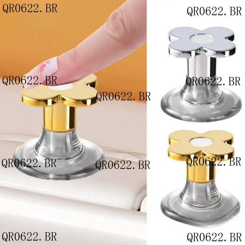 Botão De Descarga De Vaso Sanitário WATTLE , Tanque Em Forma De Flor Com Alça De Gaveta Universal , Plástico