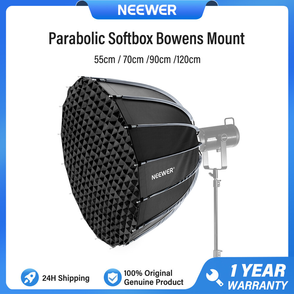 NEEWER 21.7 "/55cm Bowens Mount Parabólico Softbox Dobrável Rápido E Configuração , NS55P