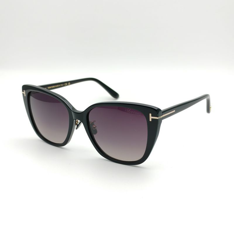 Óculos de Sol Ford TF1056, Óculos de Acetato, Óculos de Sol Femininos Estilo Anime de Alta Definição, Óculos de Sol Tom 