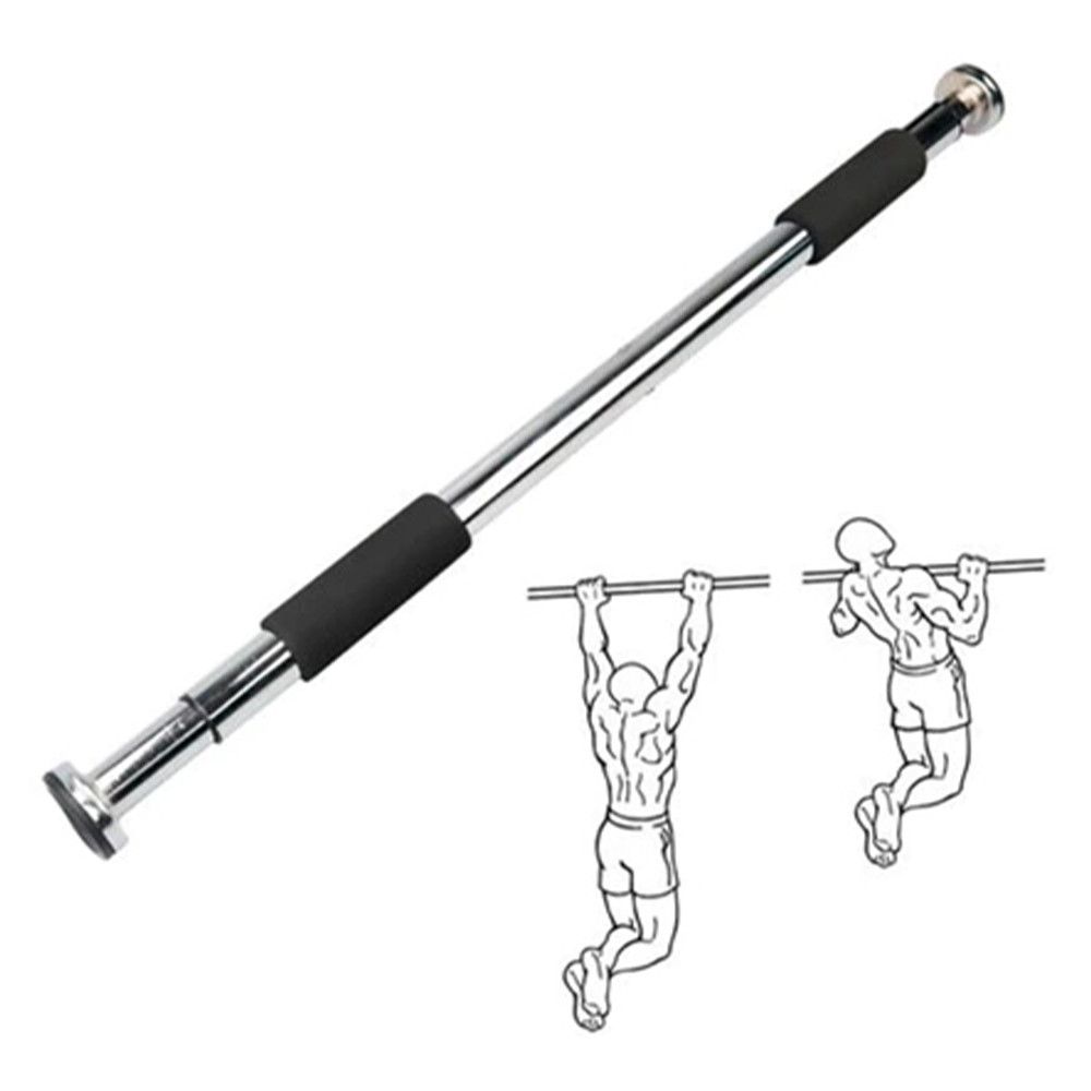 Barra Fixa Ajustável 62 a 100 Cm Suporte Regulável para Pull Up Exercícios Musculação Aço Resistente