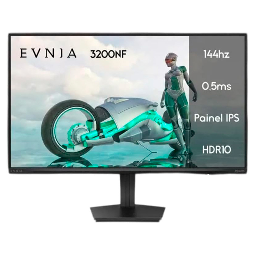 Imagem de Monitor Gamer Philips EVNIA 23,8" 144Hz 0,5Ms IPS Full HD 24M2N3200NF Bivolt