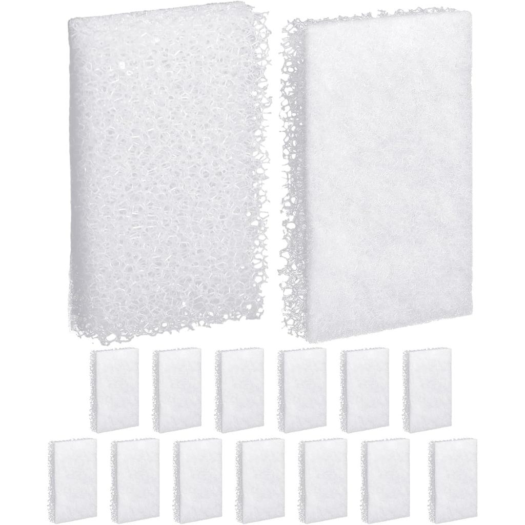 Maxcheck Pacote com 15 Almofadas de Difusão Compatíveis com Fluval Betta, Mídia de Substituição para Filtro de Aquário,