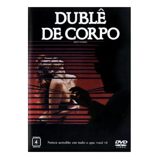 Dvd - Dublê De Corpo - De Brian De Palma